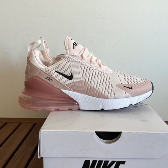 Nike Air Max 270 Light Soft Pink Women Size 6(AH6789-604) - Picture 6 of 13